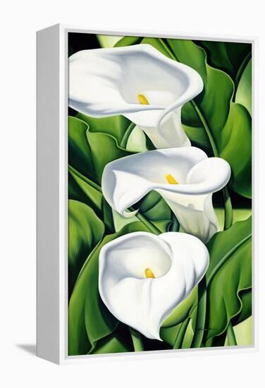 Lilies, 2002-Catherine Abel-Framed Premier Image Canvas