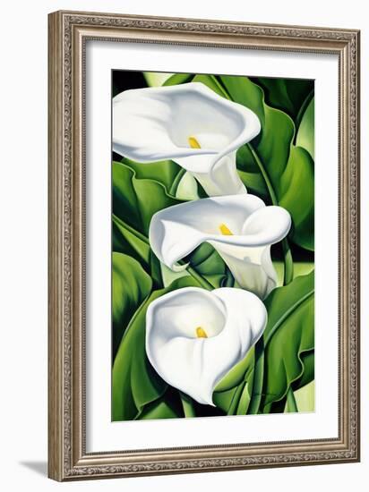 Lilies, 2002-Catherine Abel-Framed Giclee Print