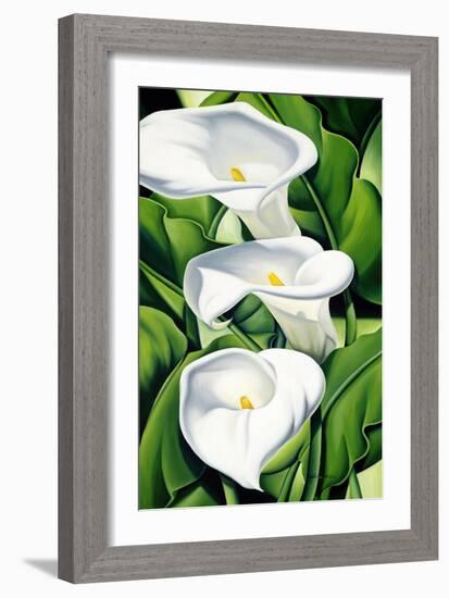 Lilies, 2002-Catherine Abel-Framed Giclee Print