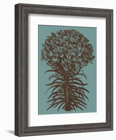 Lilies 5-Botanical Series-Framed Art Print