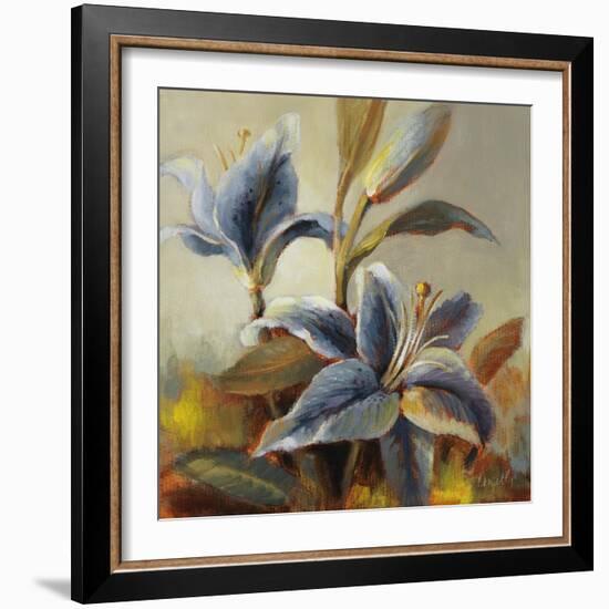 Lilies after the Rain-Lanie Loreth-Framed Art Print