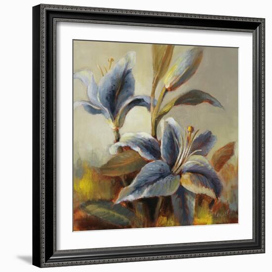 Lilies after the Rain-Lanie Loreth-Framed Art Print