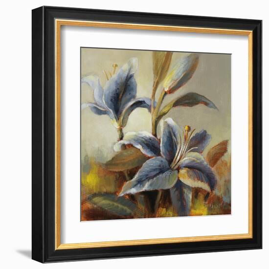 Lilies after the Rain-Lanie Loreth-Framed Art Print