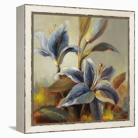 Lilies after the Rain-Lanie Loreth-Framed Stretched Canvas