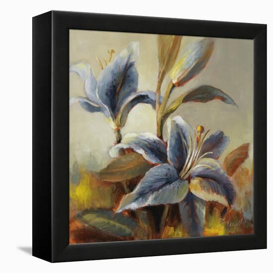 Lilies after the Rain-Lanie Loreth-Framed Stretched Canvas