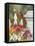 Lilies and Cardinals-William Vanderdasson-Framed Premier Image Canvas