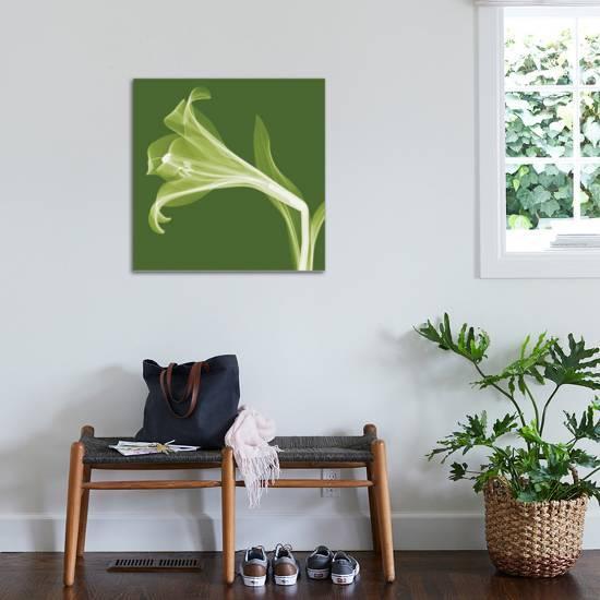 Lilies B Negative Stretched Canvas Print By Steven N Meyers Art Com