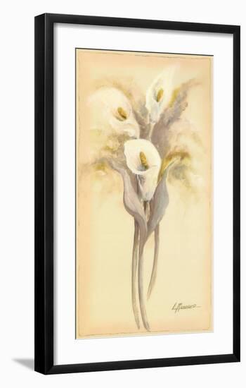 Lilies Bouquet I-Luis Romero-Framed Art Print