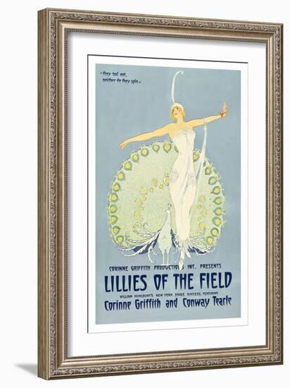 Lilies of the Field-null-Framed Art Print