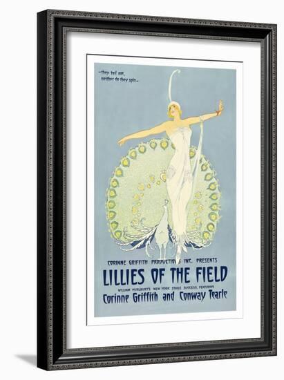 Lilies of the Field-null-Framed Art Print