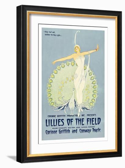 Lilies of the Field-null-Framed Art Print