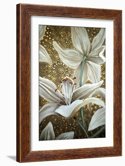 Lilies on Parade-Cherie Roe Dirksen-Framed Giclee Print