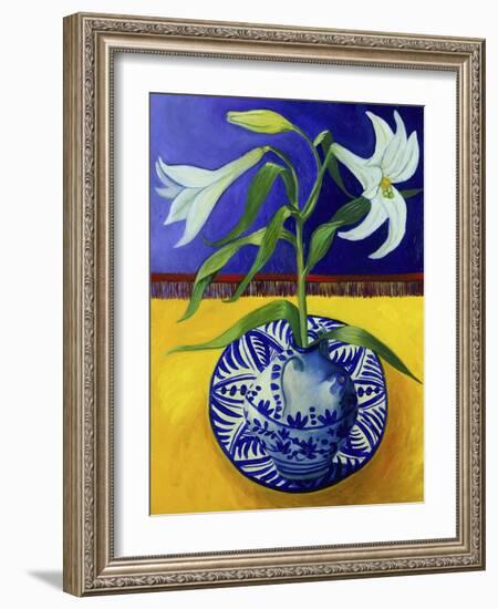 Lilies, Series I-Isy Ochoa-Framed Giclee Print