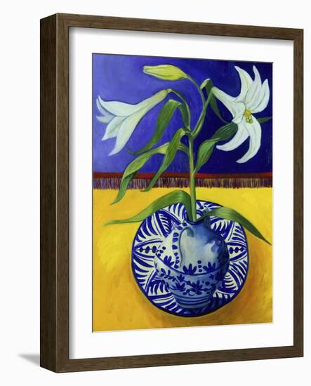 Lilies, Series I-Isy Ochoa-Framed Giclee Print