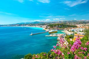 Nice City, French Riviera, Mediterranean Sea by LiliGraphie