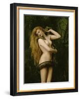 Lilith, 1887 (Detail)-John Collier-Framed Giclee Print