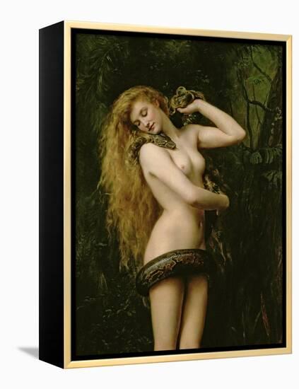 Lilith, 1887 (Detail)-John Collier-Framed Premier Image Canvas