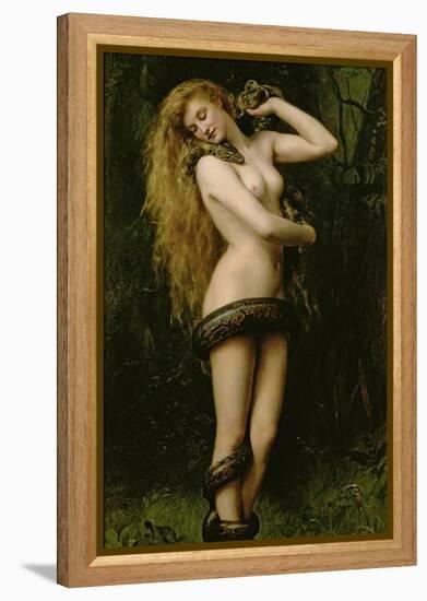 Lilith, 1887-John Collier-Framed Premier Image Canvas