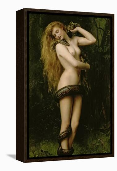 Lilith, 1887-John Collier-Framed Premier Image Canvas