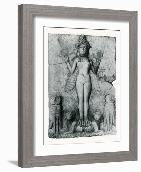 Lilith, Goddess of Death-Science Source-Framed Giclee Print