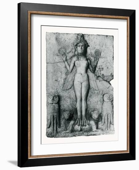 Lilith, Goddess of Death-Science Source-Framed Giclee Print