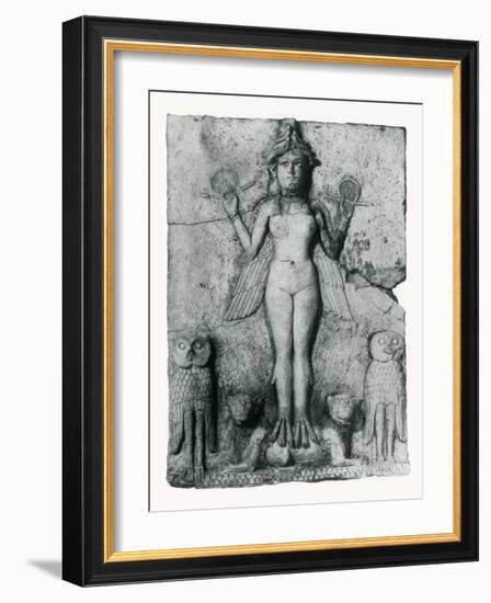 Lilith, Goddess of Death-Science Source-Framed Giclee Print