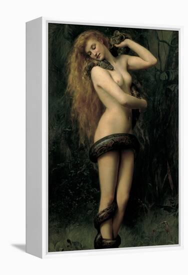 Lilith-John Collier-Framed Stretched Canvas