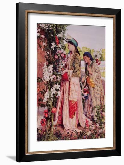 Lilium Auratum-John Frederick Lewis-Framed Giclee Print