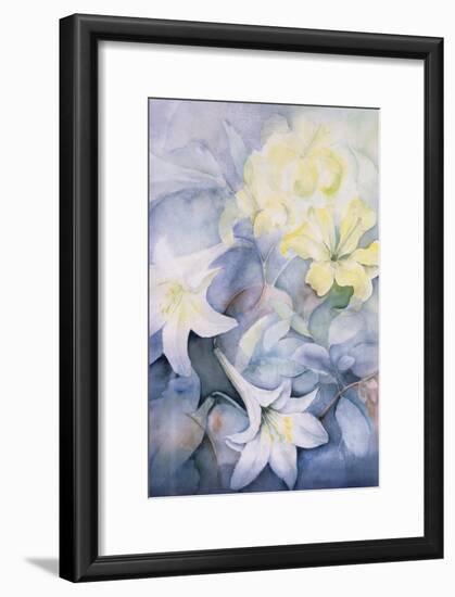 Lilium, Hearts Desire and Imperiale-Karen Armitage-Framed Giclee Print