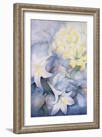 Lilium, Hearts Desire and Imperiale-Karen Armitage-Framed Giclee Print