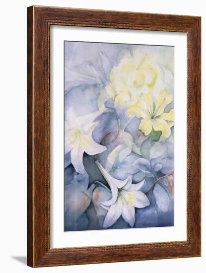 Lilium, Hearts Desire and Imperiale-Karen Armitage-Framed Giclee Print