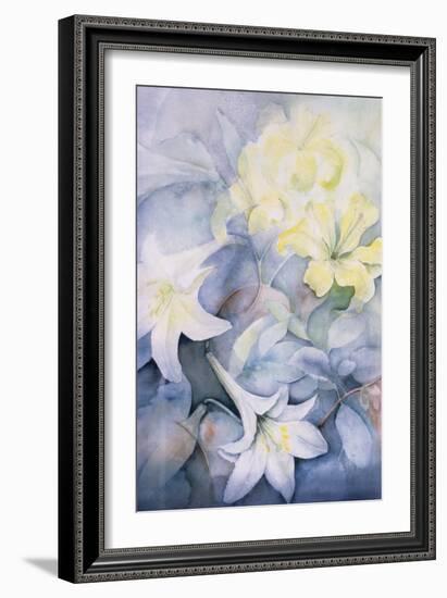 Lilium, Hearts Desire and Imperiale-Karen Armitage-Framed Giclee Print