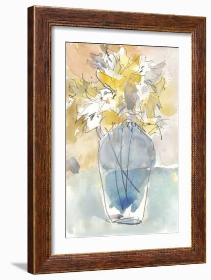 Lilium in Vase II-Samuel Dixon-Framed Art Print