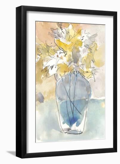 Lilium in Vase II-Samuel Dixon-Framed Art Print