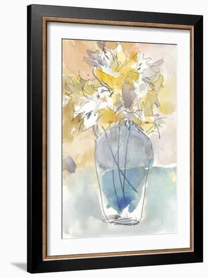 Lilium in Vase II-Samuel Dixon-Framed Art Print