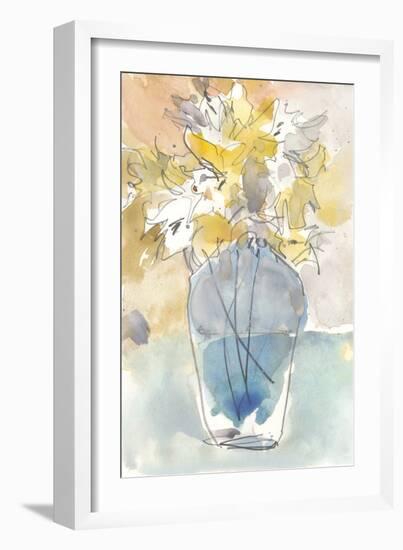 Lilium in Vase II-Samuel Dixon-Framed Art Print
