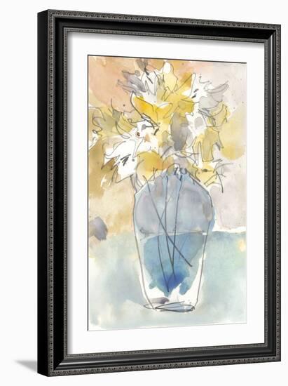 Lilium in Vase II-Samuel Dixon-Framed Art Print