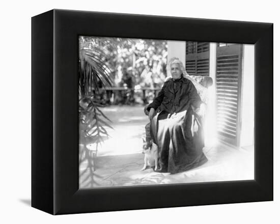 Liliuokalani, Queen of Hawaii, c.1917-null-Framed Premier Image Canvas