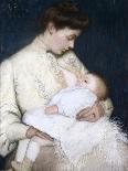 Mother and Child Reading-Lilla Cabot Perry-Giclee Print