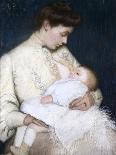 Nursing the Baby, 1906-Lilla Cabot Perry-Framed Giclee Print