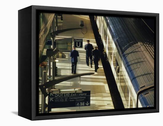 Lille Europe Station, Euralille, Lille, Nord, France, Europe-David Hughes-Framed Premier Image Canvas