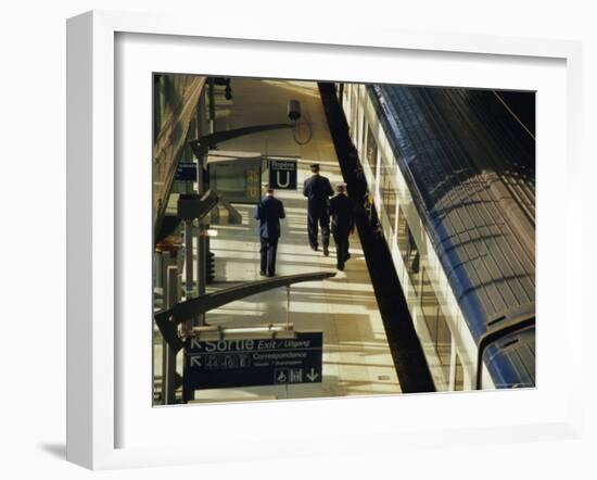 Lille Europe Station, Euralille, Lille, Nord, France, Europe-David Hughes-Framed Photographic Print