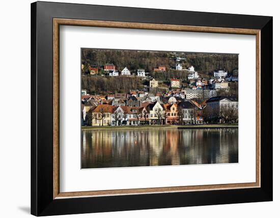 Lille Lungegard Lake, Bergen, Norway, Scandinavia, Europe-Robert Harding-Framed Photographic Print