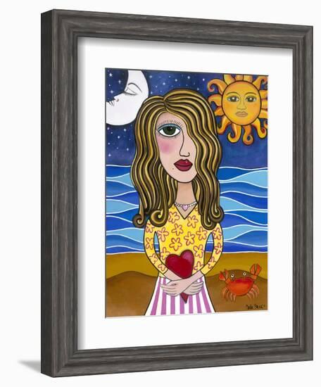 Lilli Loves FL-Carla Bank-Framed Giclee Print