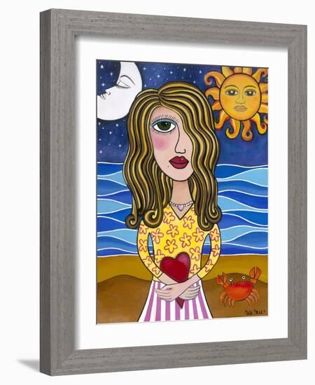 Lilli Loves FL-Carla Bank-Framed Giclee Print