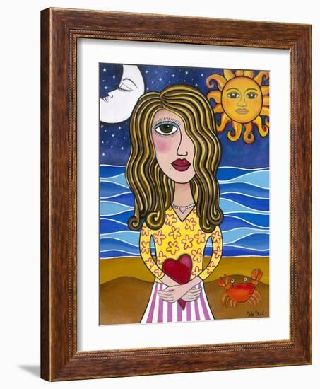 Lilli Loves FL-Carla Bank-Framed Giclee Print