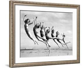 Lillian Newman's Dancers-null-Framed Giclee Print