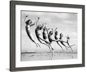 Lillian Newman's Dancers-null-Framed Giclee Print