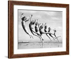 Lillian Newman's Dancers-null-Framed Giclee Print