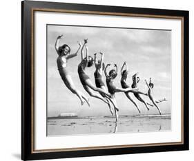Lillian Newman's Dancers-null-Framed Giclee Print